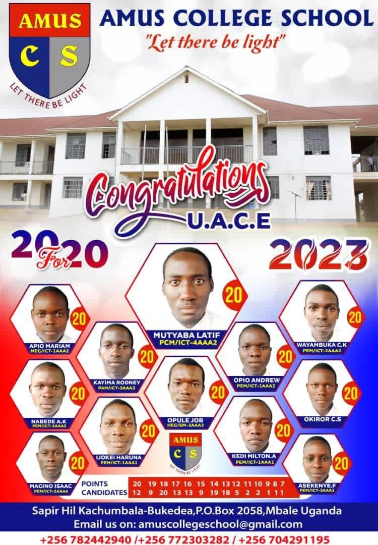 UACE 2023 Results