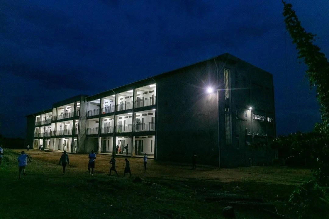 Boys' dormitory at Amus College