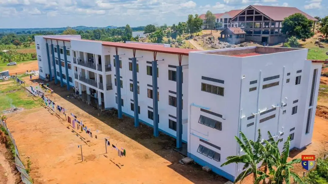 New girls' dormitory at Amus College